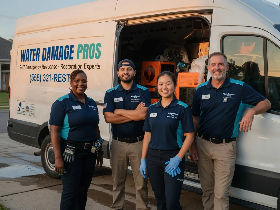 Water Damage Restoration company in Sachse, TX